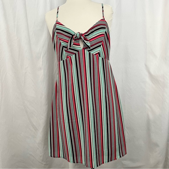 TRIXXI Women’s stripped spaghetti strap sweetheart neckline size XL - Picture 12 of 12